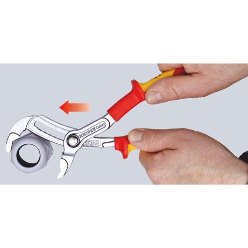 Knipex Cobra VDE High-Tech Water Pump Pliers Insulated VDE Chrome-plated 250mm 87 26 250